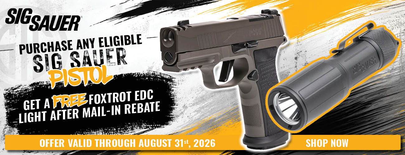 Sig Foxtrot Rebate